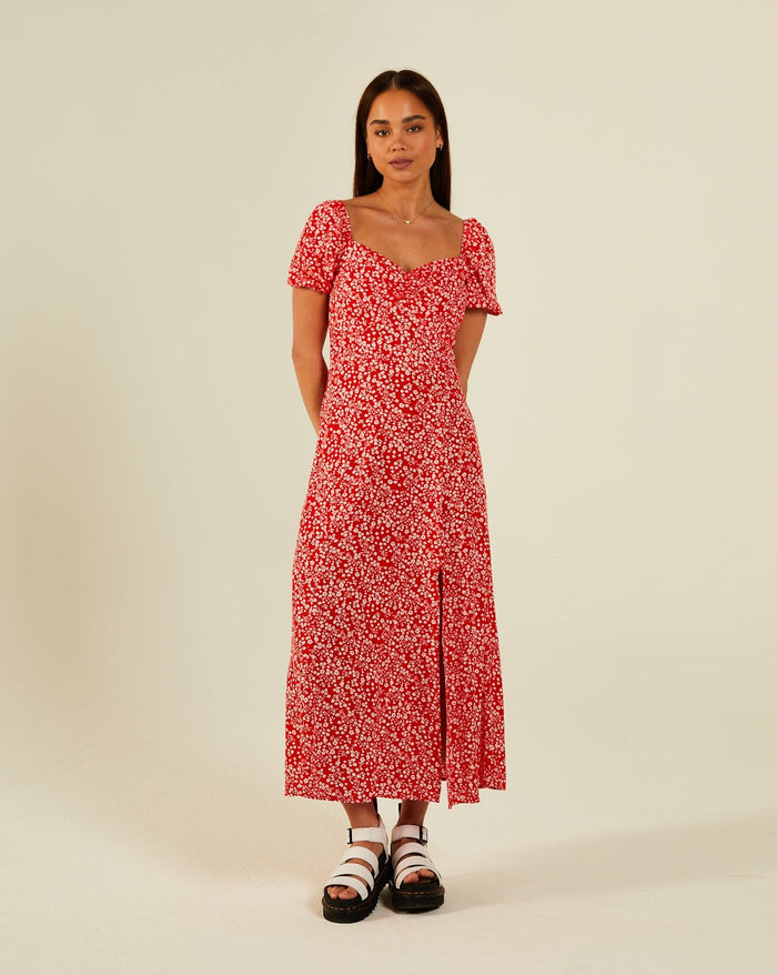 Astrid Dress Red