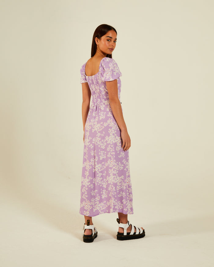 Astrid Dress Purple Rose