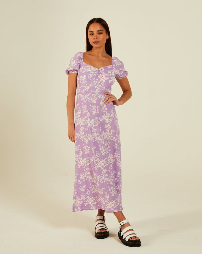 Astrid Dress Purple Rose