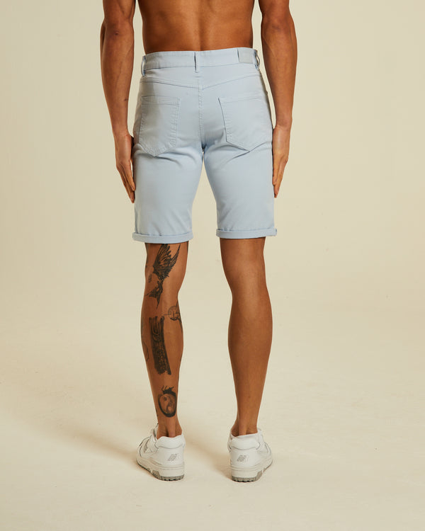 Beck 5 Pocket Short Blue