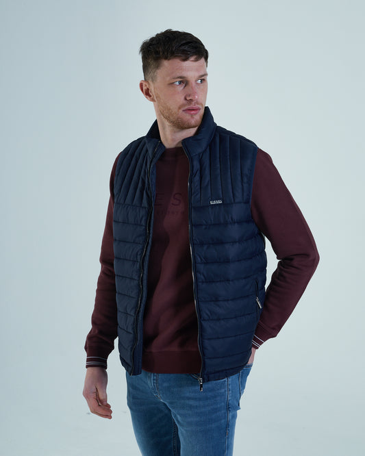 Larson Gilet Navy Blazer