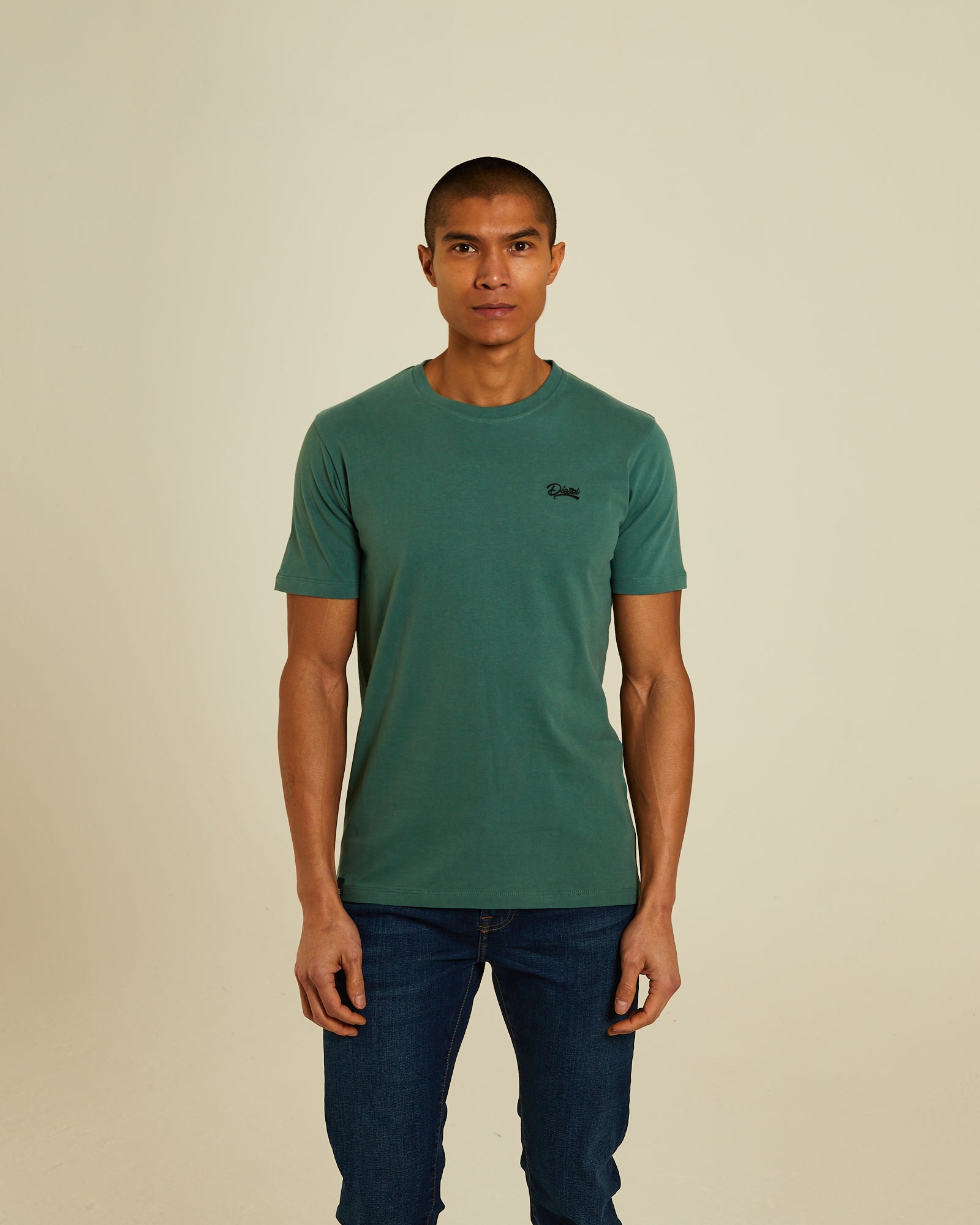 Basic Caden O Neck Tee Barbados Cherry — Diesel.ie
