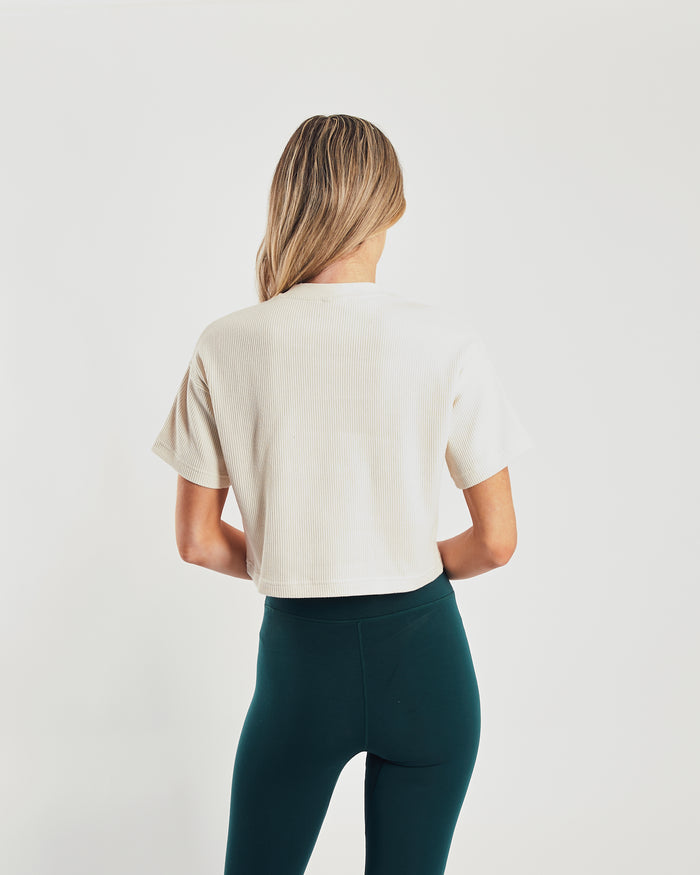 Clementine Tee Vanilla White