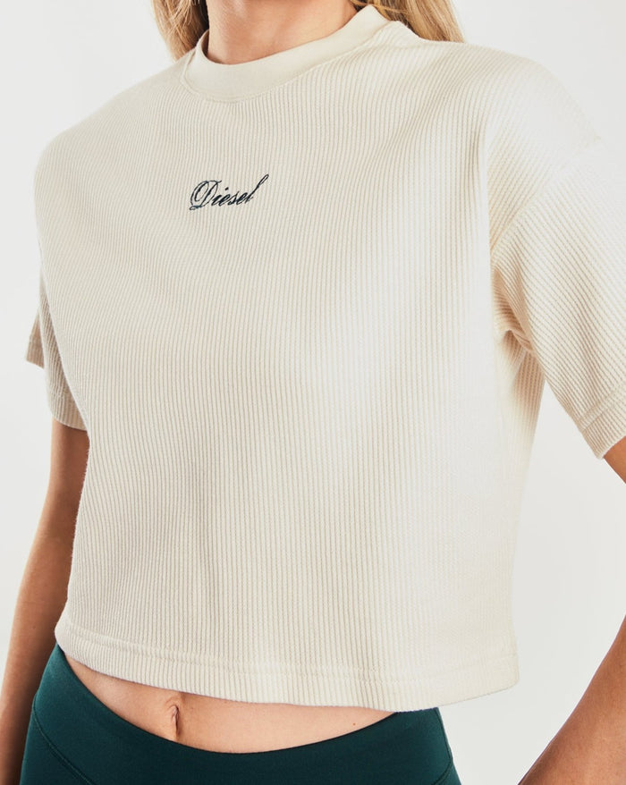 Clementine Tee Vanilla White