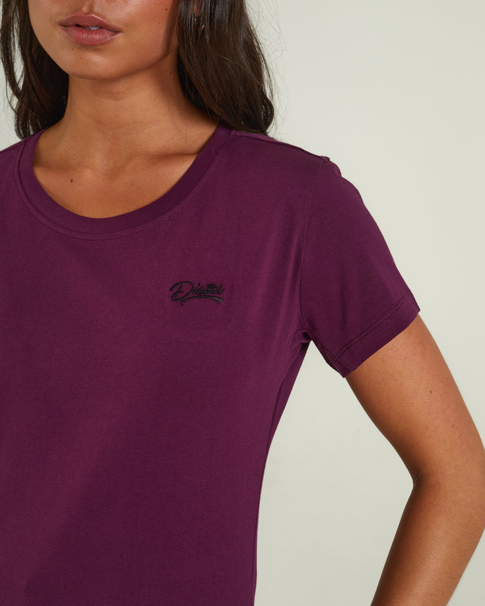 Cloda Basic T-Shirt Grape