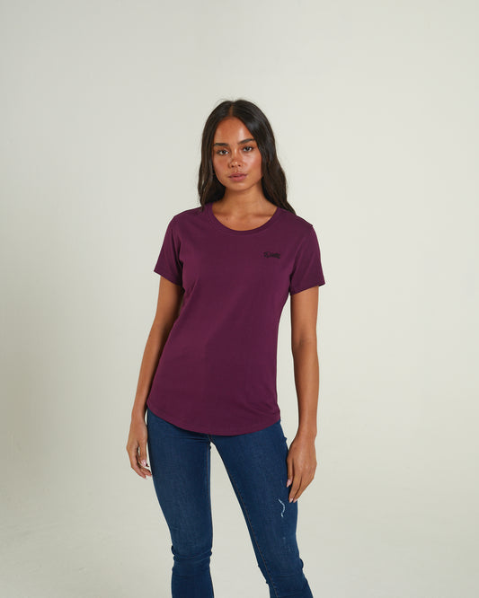 Cloda Basic T-Shirt Grape