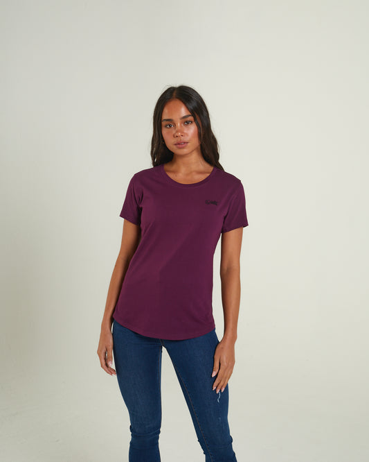 Cloda Basic T-Shirt Grape