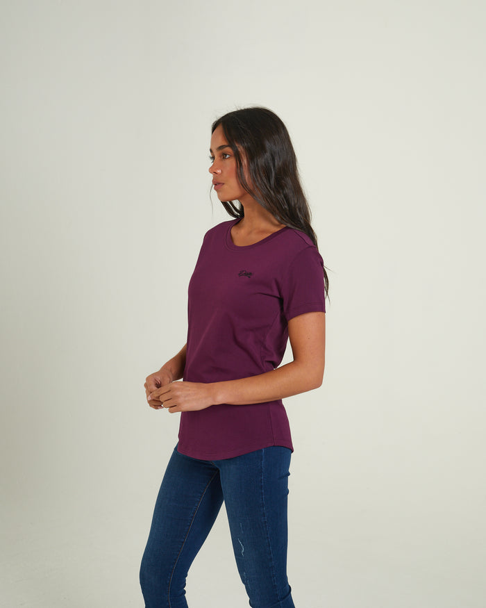 Cloda Basic T-Shirt Grape
