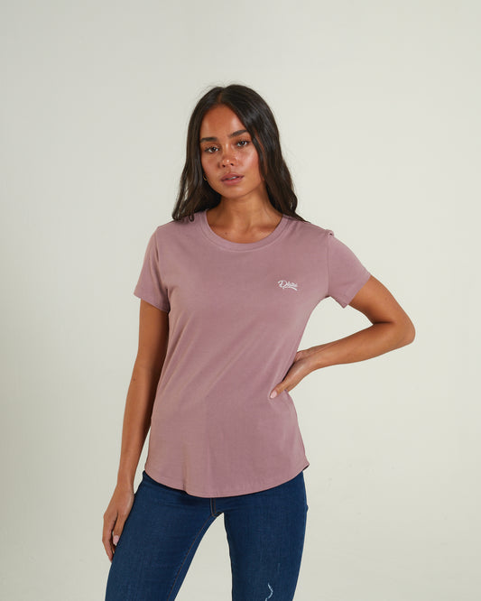 Cloda Basic T-Shirt Rosy Purple