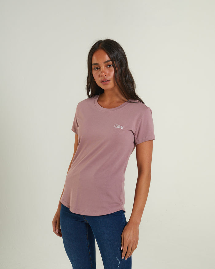 Cloda Basic T-Shirt Rosy Purple