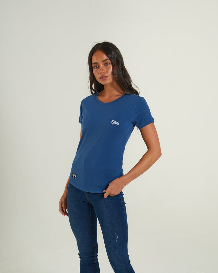 Cloda Basic Tee Summer Sapphire