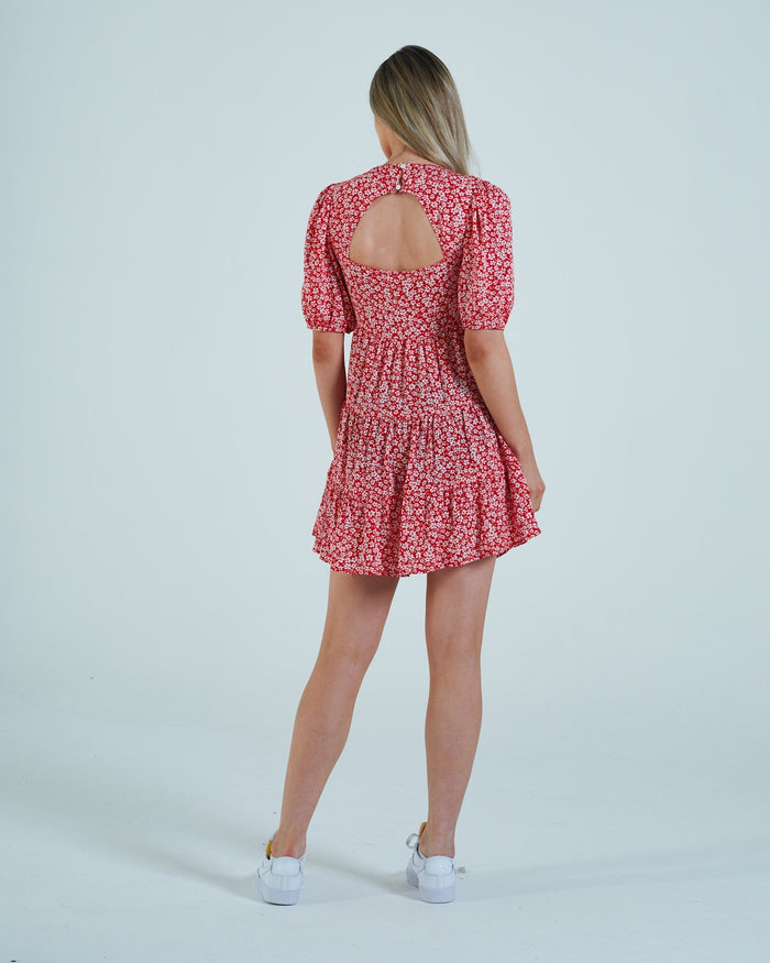 Hallie Dress Red