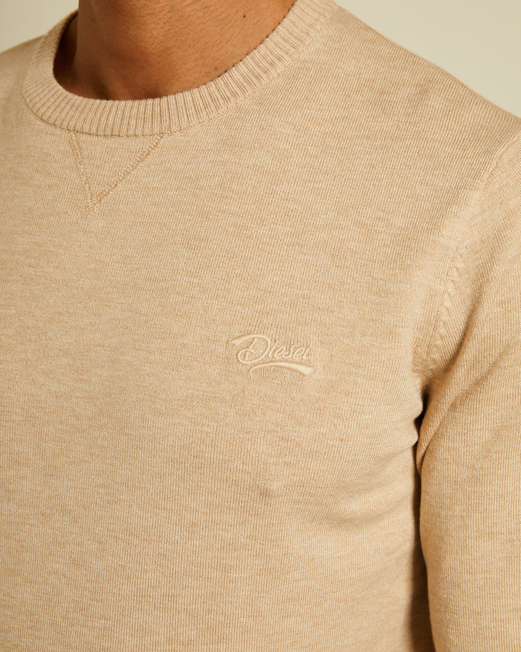 Dylan Round Neck Almond Shell