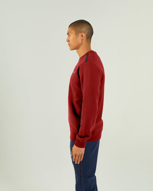 Harding Sweatshirt Red Dahlia