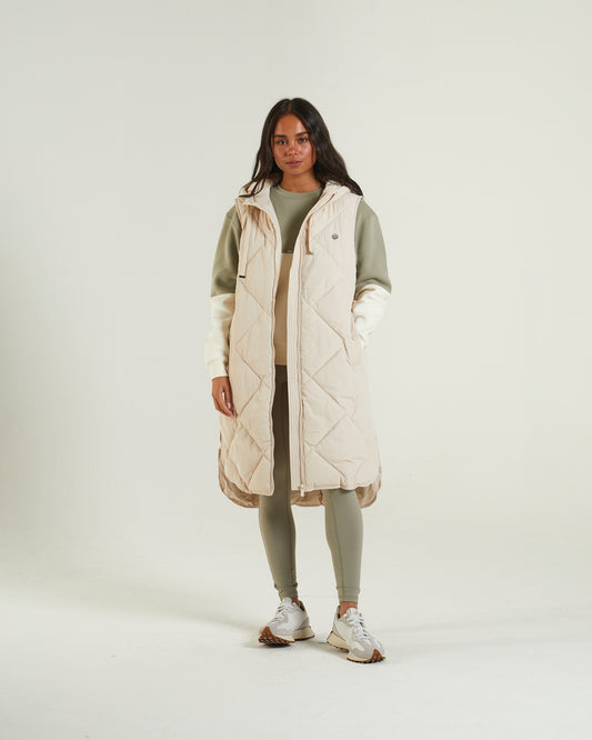 Fleur Gilet Oatmeal