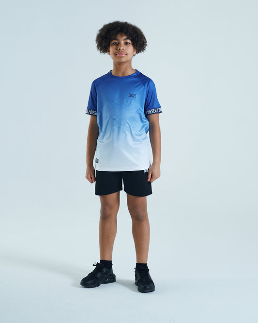 Farley Tee Blue / White