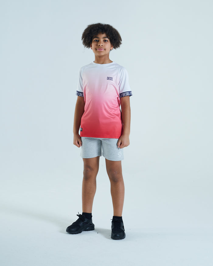 Farley Tee White / Red