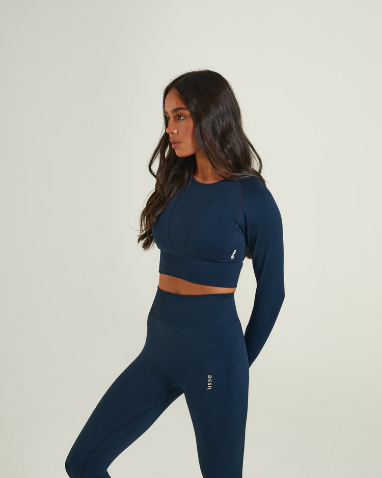 Harmony LS Top Blue Navy