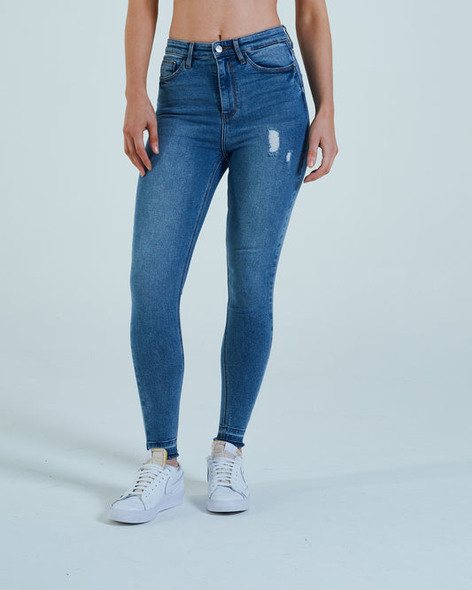 Jessica Hr Skinny Vintage Blue