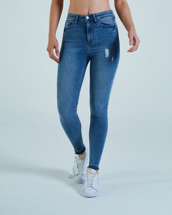 Jessica Hr Skinny Vintage Blue