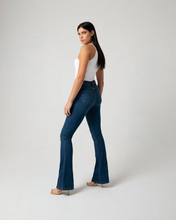 Drew Flare Dark Blue