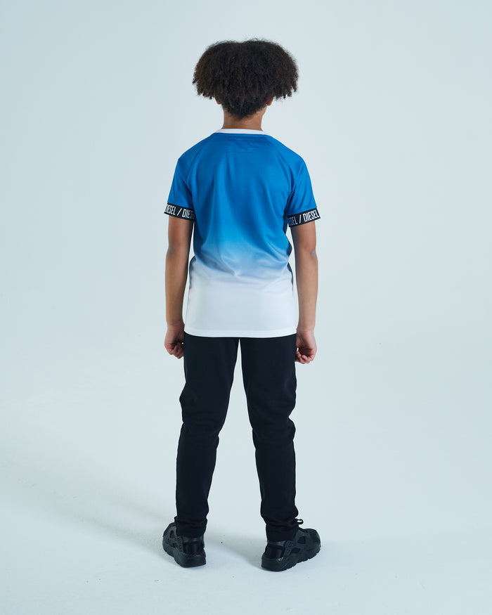 Jack Dip Dye Tee Sea Blue / White
