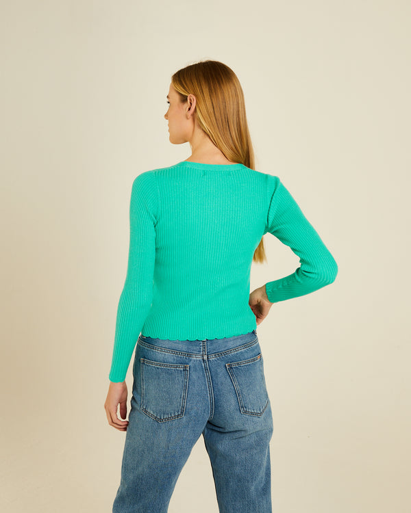 Anouk Cardigan Soft Jade