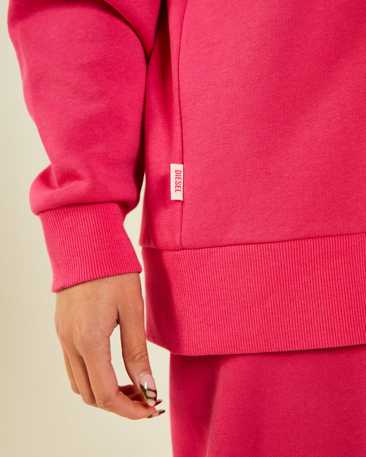 Lace Sweatshirt Pink Yarrow