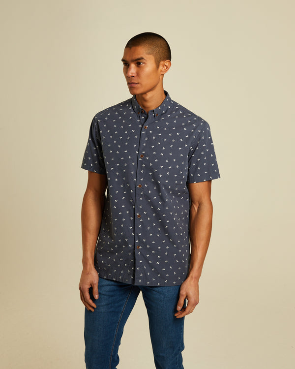 Niro SS Shirt Dusk Navy