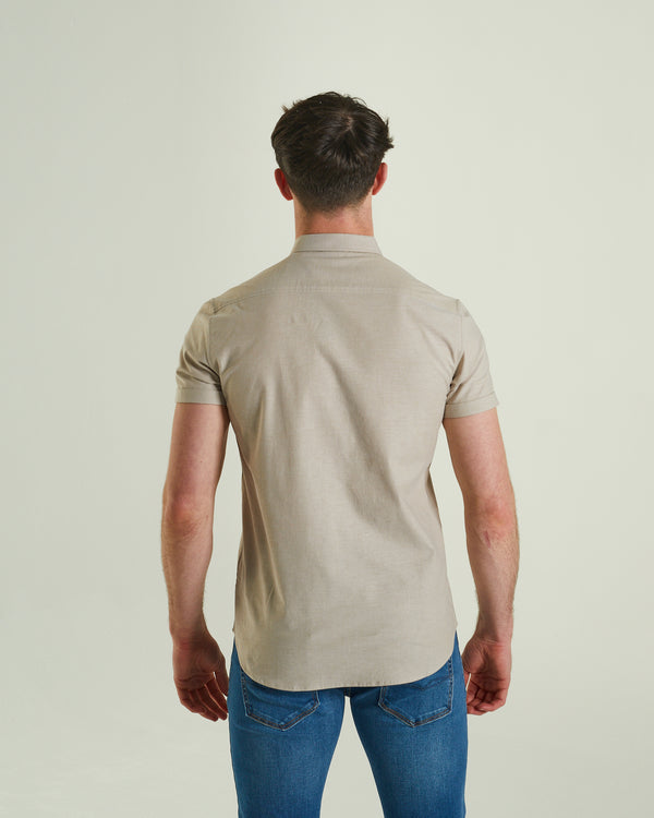 Rhys Oxford SS Shirt Wafer