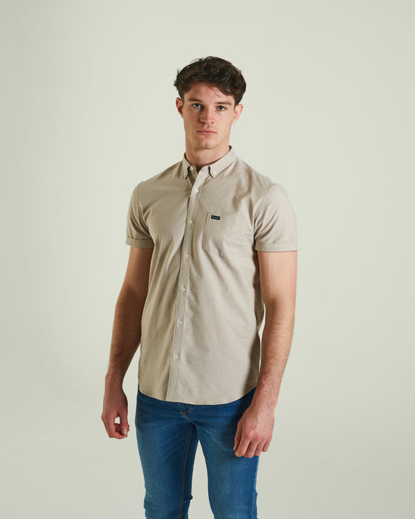 Rhys Oxford SS Shirt Wafer