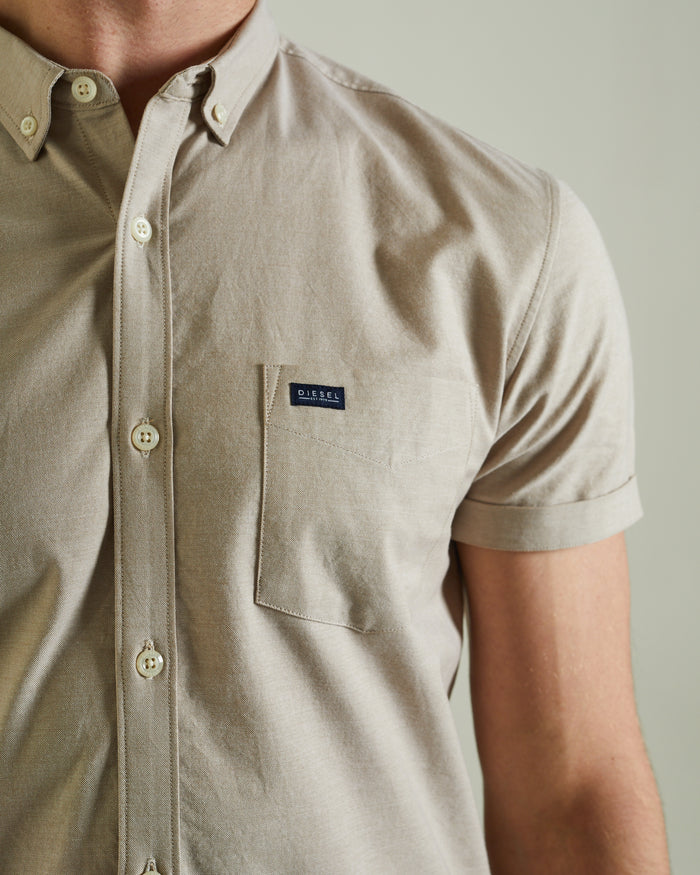 Rhys Oxford SS Shirt Wafer
