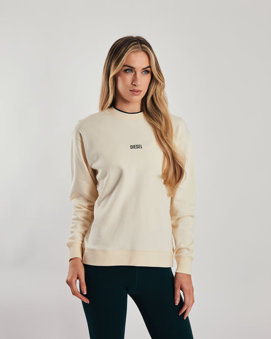 Simona Sweatshirt Vanilla White