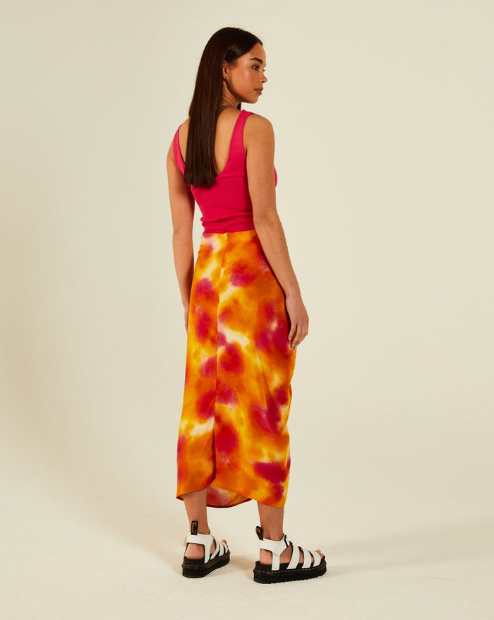 Shiloh Skirt Orange Sorbet