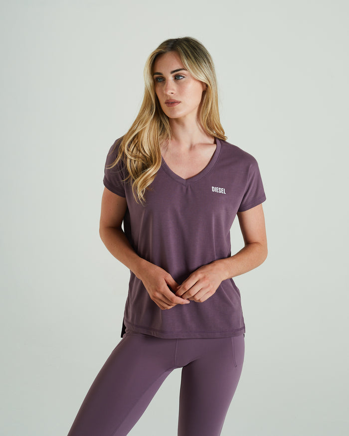 Retreat T-Shirt  Heather Purple