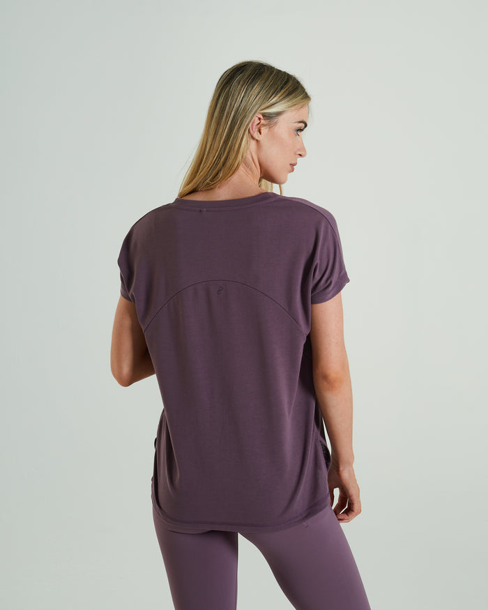 Retreat T-Shirt  Heather Purple