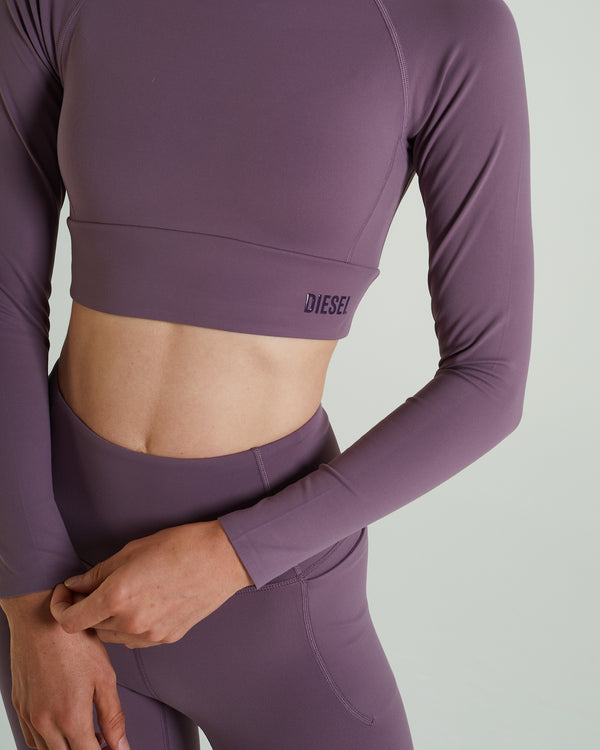 Rapid Ls Top Heather Purple