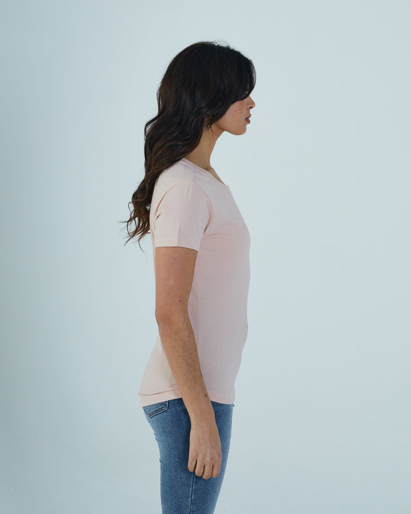 Cloda Basic Tee Light Pink
