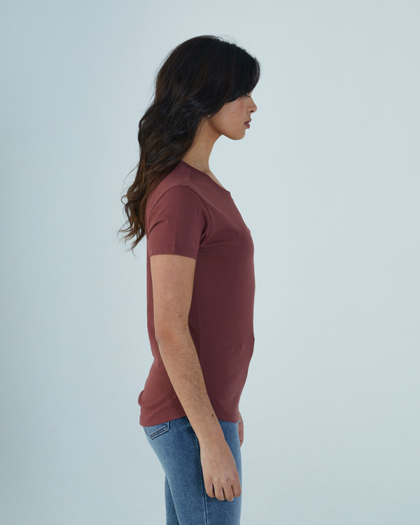 Cloda Basic Tee Fig