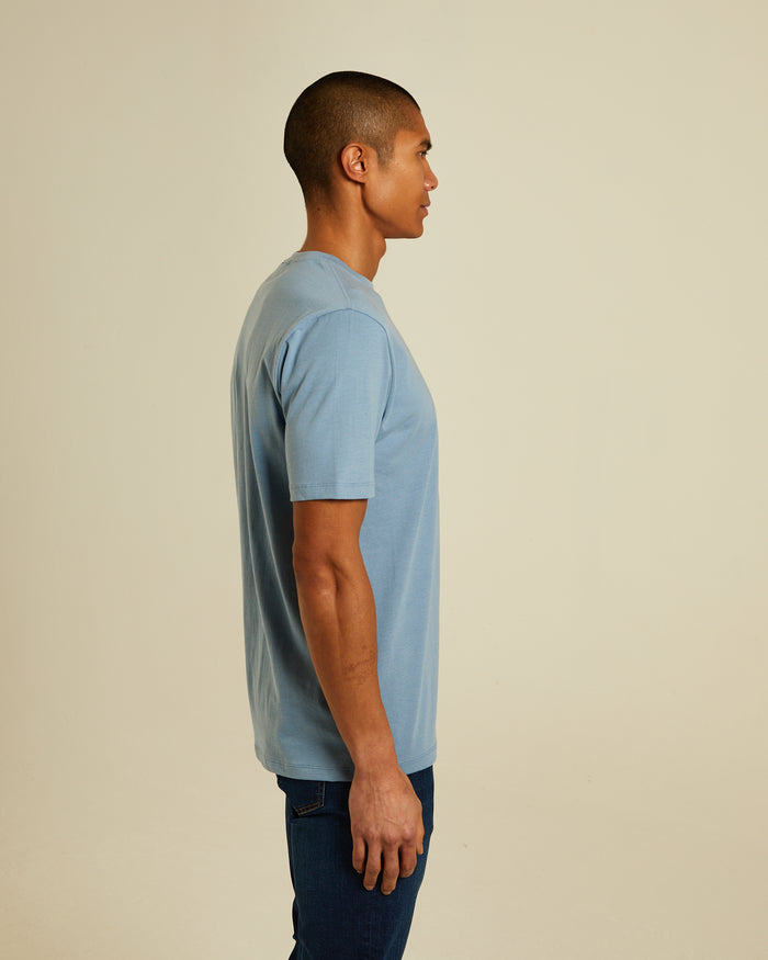 Tybalt Tee Pebble Blue