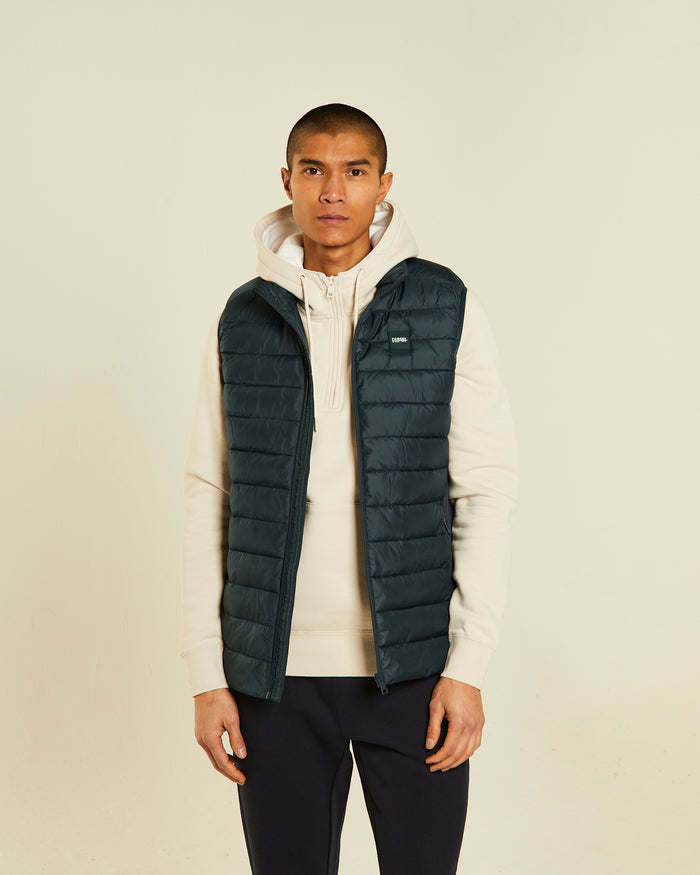 Von Gilet Midnight Green