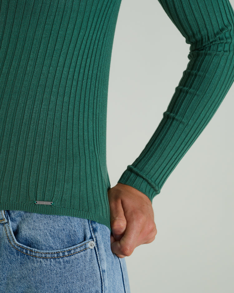 Hester Knit Green Ivy