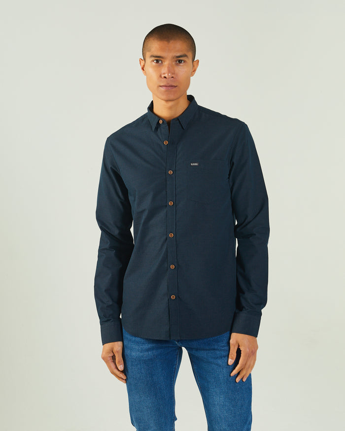 Drummer L/S Shirt Space Navy