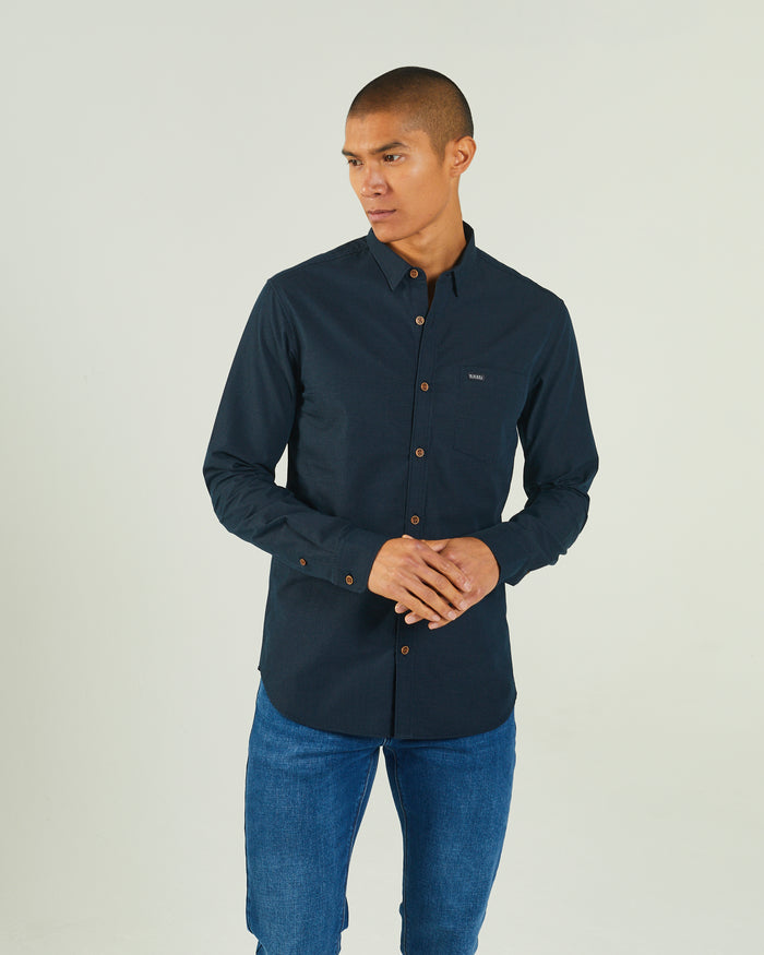 Drummer L/S Shirt Space Navy