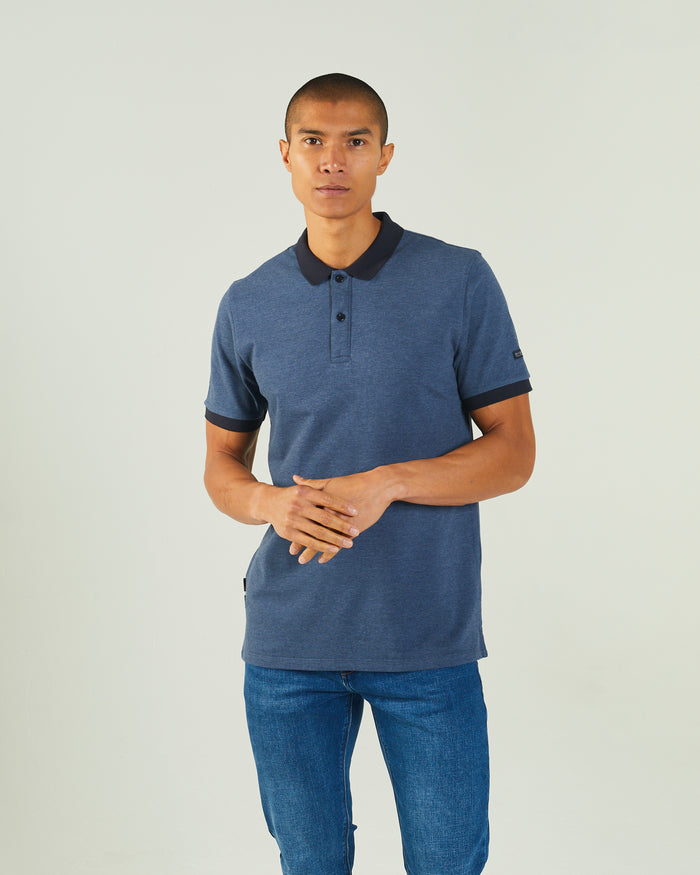 Denzel Polo Steel Indigo