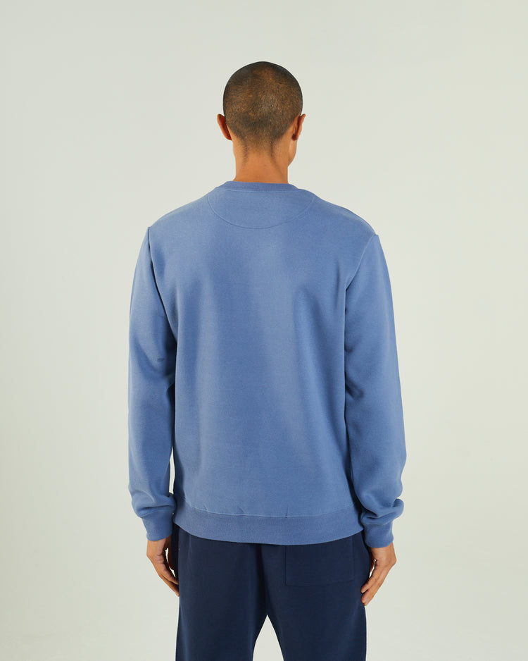 Hanson Sweatshirt Mountain Blue