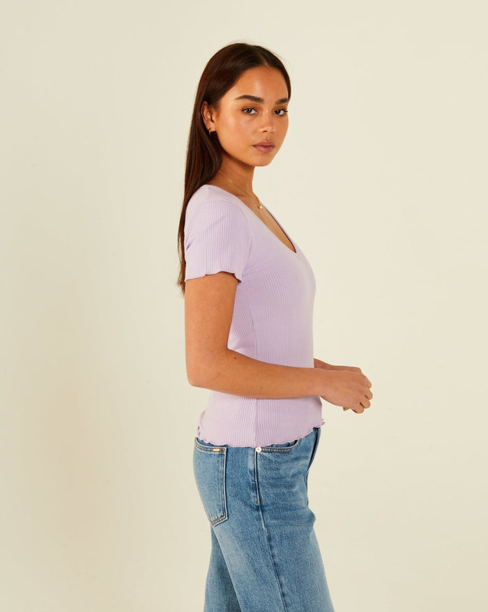Este T-Shirt Purple Rose