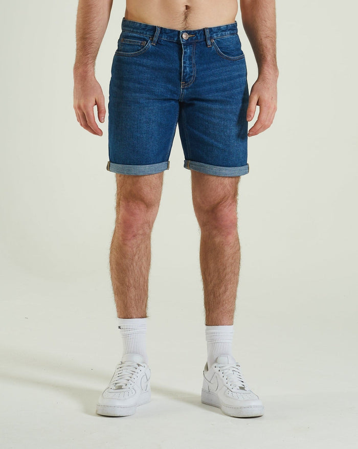 Reid Denim Short Laundry Blue