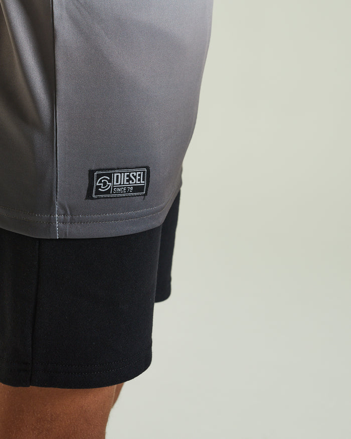 Jack Dip Dye Tee White / Grey