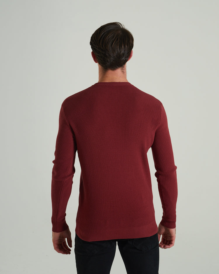 Waldon Sweater Red Oxide